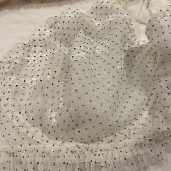 Intimissimi Daniela Little Pleasures Balconette Bra - White 38D NWOT - Picture 5 of 9